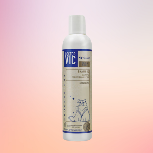 DẦU TẮM CHO MÈO CHIẾT XUẤT PROTEIN TƠ TẰM