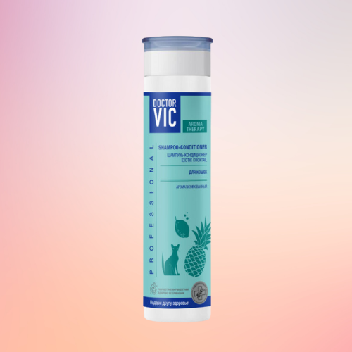 DẦU TẮM VÀ XẢ HƯƠNG  EXOTIC COCKTAIL CHO MÈO 