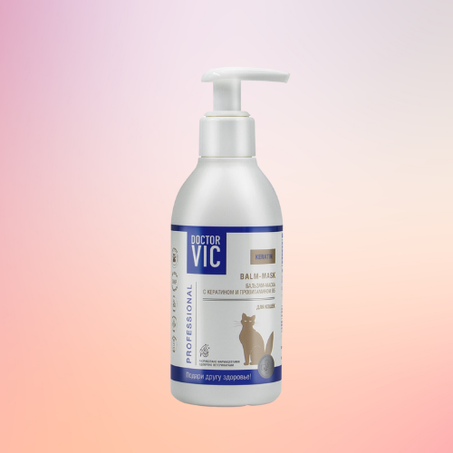 KEM Ủ LÔNG DOCTOR VIC CHO MÈO CHỨA KERATIN VÀ PRO-VITAMIN B5